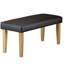 Lochner Polyester Blend Upholstered Bench