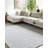 Rectangle Pente Solid Color Hand Loomed Recycled P.E.T. Area Rug in Gray-197788550