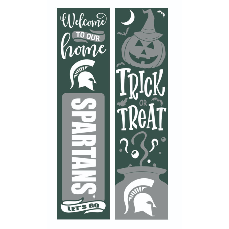 47" Double Sided Leaner, University Of Arizona, Halloween, Université de l'état du Michigan