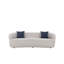 Confortables canapés beige Boucle pour les salons modernes