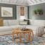 Savannah Woven Rattan Round Coffee Table