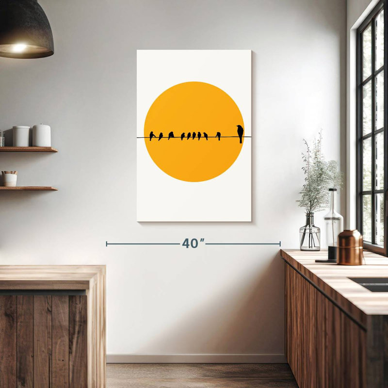 Brampt Sleeping Birds, 39" H x 26" W