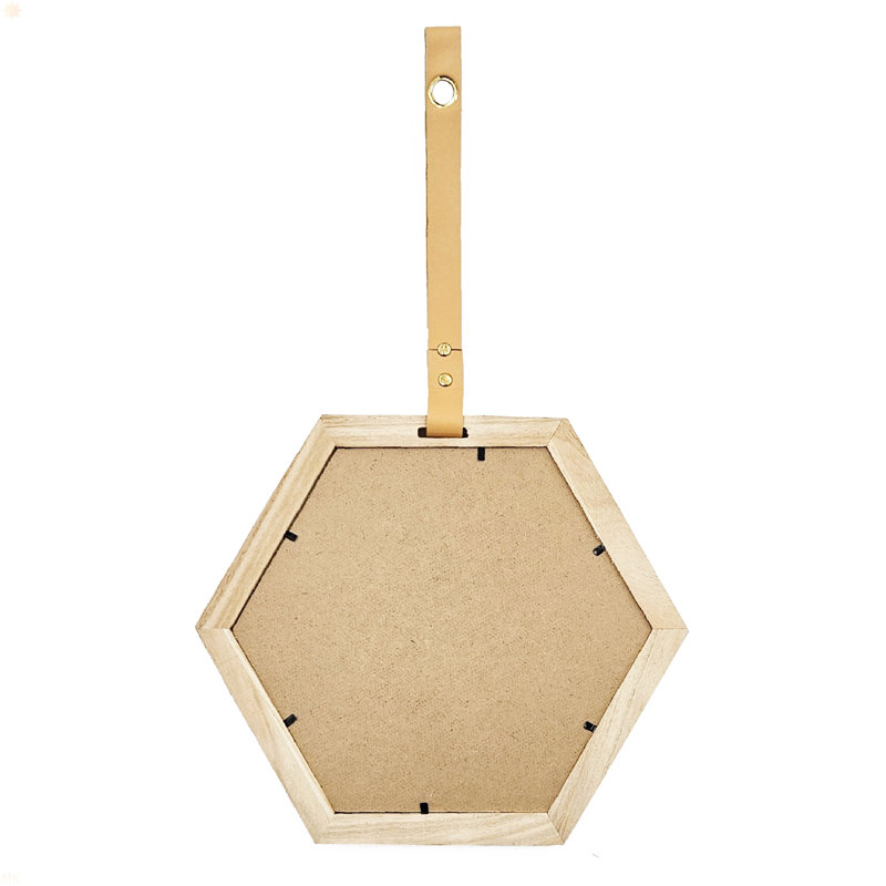 Miroir hexagonal Harlan, 2 pièces