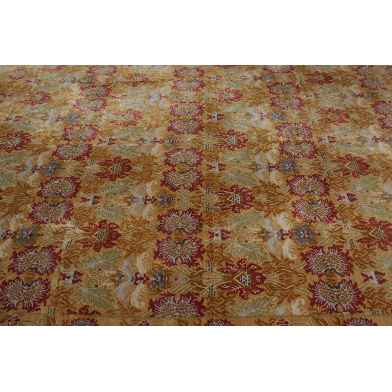 One-of-a-Kind 8' X 10' Hand Knotted Area Rug, Retangle 8'10" x 11'7"