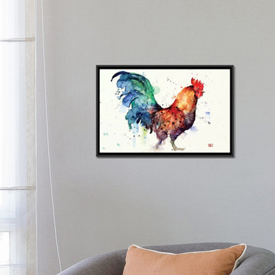 « gallo » par dean crouser,, reproduction d’impression sur toile tendue
