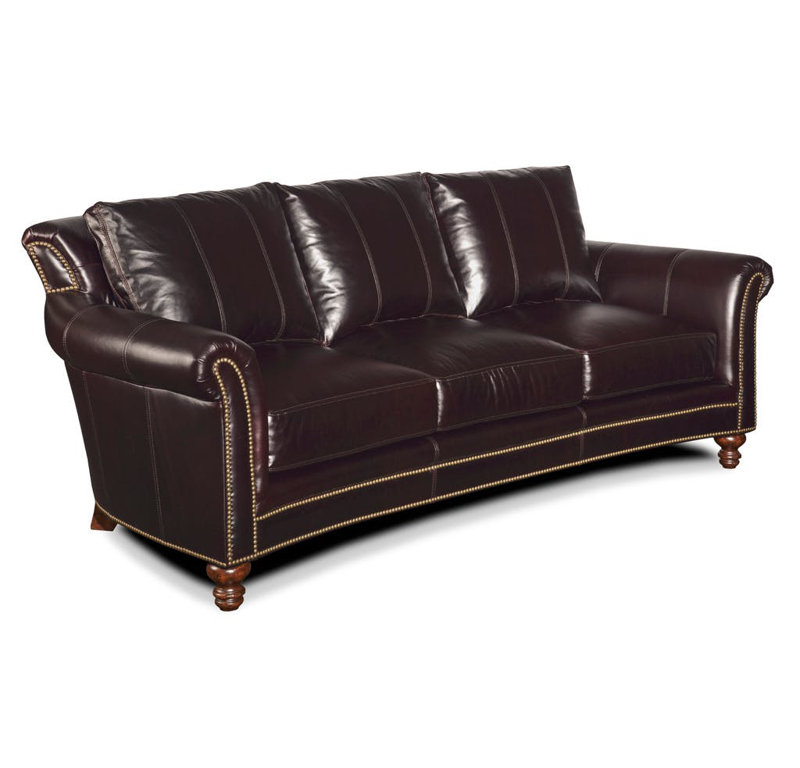 Leather Sofa, Cobblestone, 913100-95