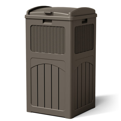Poubelle à couvercle manuel 32 gallons Devoko