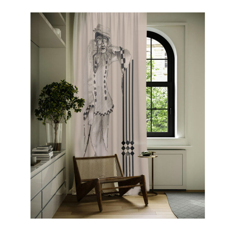 Velvet Blackout Curtain Panel Pair, 148cm Width x 2000cm Drop