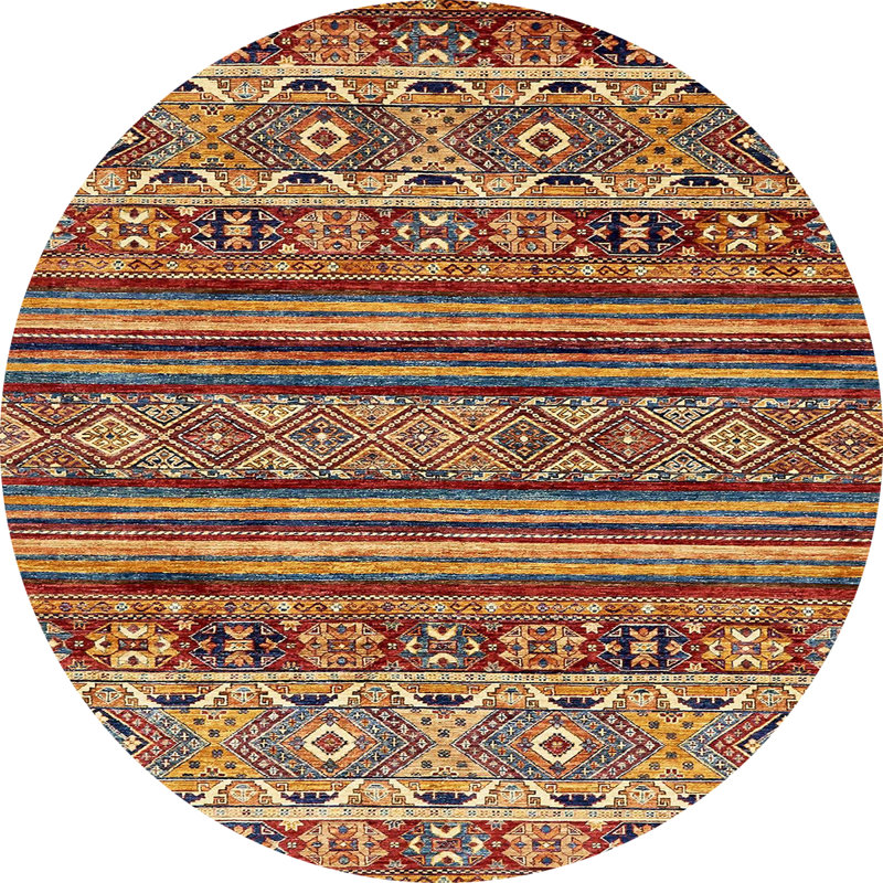 Tapis abstrait moderne 557, Rond 4 pi