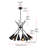 Giambattista Modern Linear Chandelier-71020843