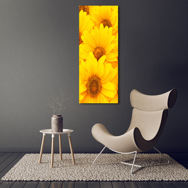 Sunflowers - Wrapped Canvas Print