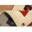 Tapis vibrant de style Gabbeh 2x4 ajoutant une touche ludique à n'importe quelle pièce