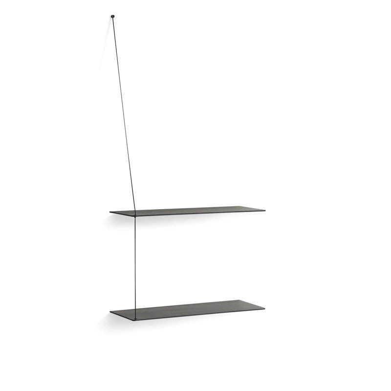 Stedge Shelf (60 Cm), Black