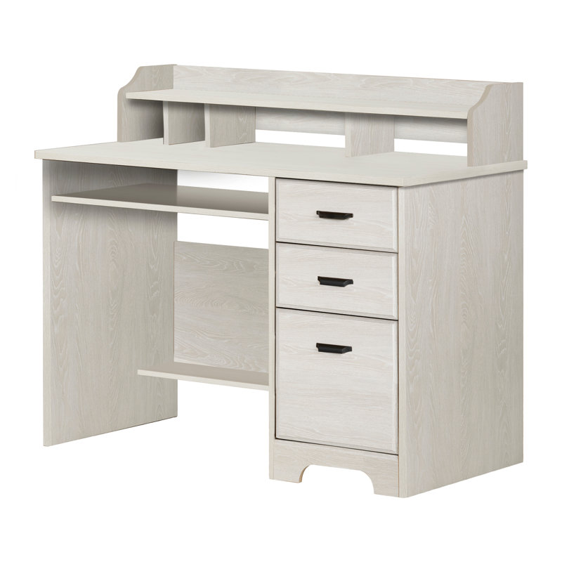 Versa Computer Desk, Winter Oak