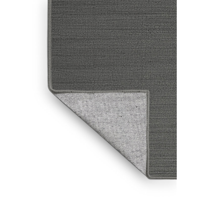Machine Washable Solid Brown Area Rug, Runner 2' x 5'