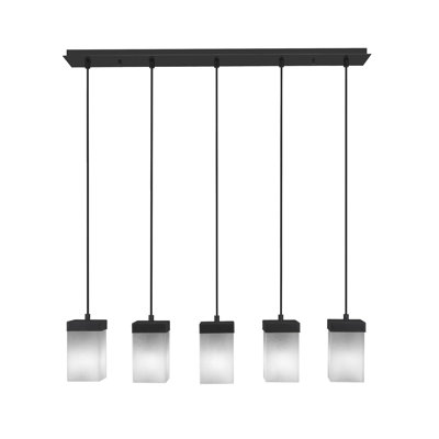 Luminaire suspendu linéaire 5 lumières Nouvelle