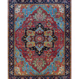 Elegant Wool Oriental Area Rug