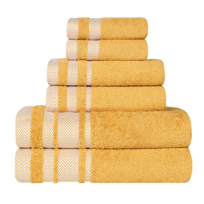 Ensemble de serviettes de bain 6 pièces Halia