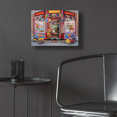Corner Toy Shop' by Bigelow Illustrations Acrylic Glass Wall Art