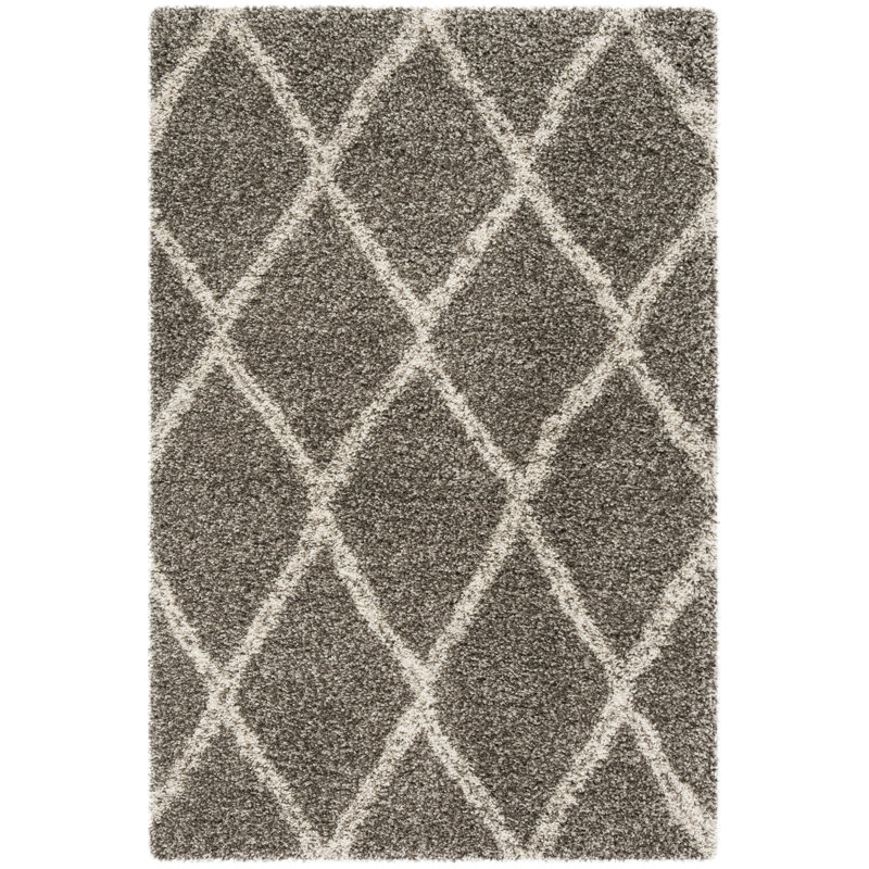 Hudson Shag Performance Geometric Rug, Rectangle 2' x 3'