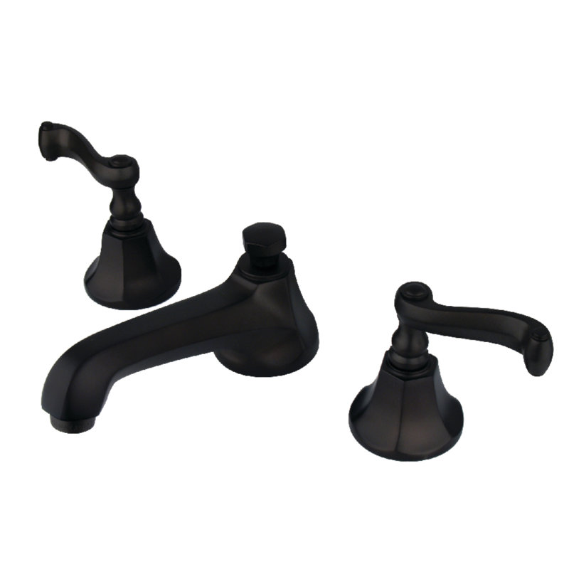 Metropolitan Widespread Bathroom Faucet with Drain Assembly, Oil Rubbed Bronze