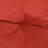 23" x 75" Tufted Chaise Lounge Chair Cushion - Red-1433817687