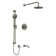 Edge™ 1/2" Thermostatic & Pressure Balance Shower System with up to 3 Functions featuring RioWise™ Valve Technology