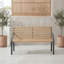 Postel Iron Outdoor Bench