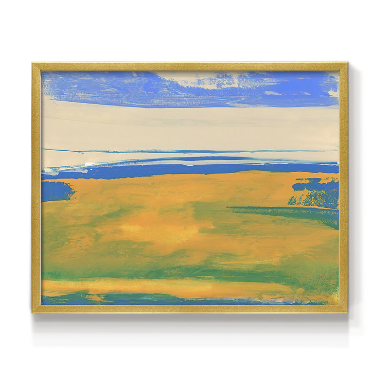 North Fork II -Framed Print - Restickable, 11'' H x 14'' W