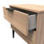 Bonnelle 58cm W Manufactured Wood Bedside Table-876042784