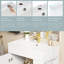 Meuble-lavabo avec porte en céramique 21,6 po-774448108