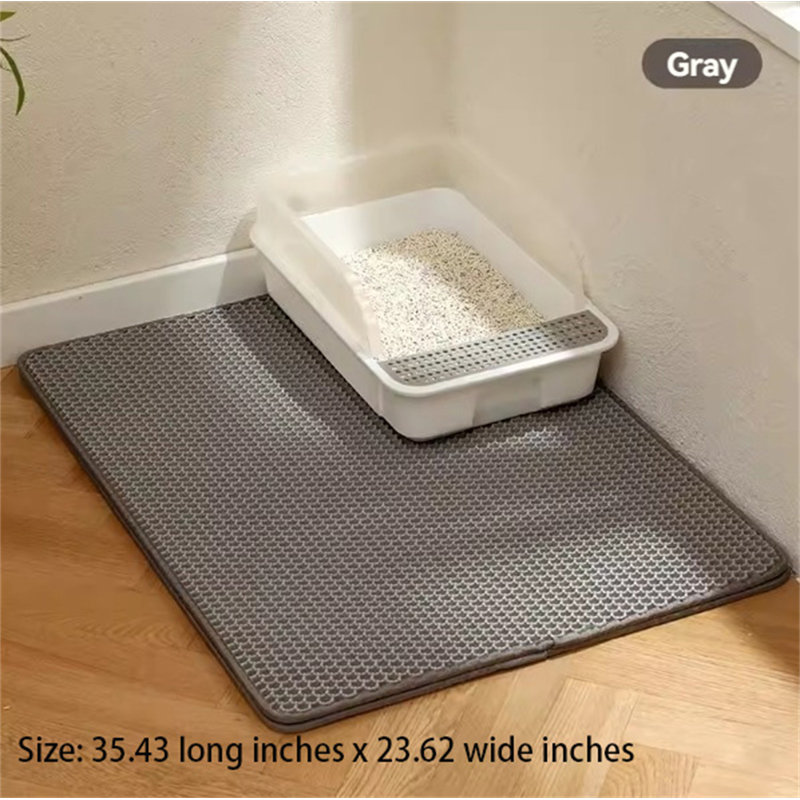 Tapis de fumier à double couche, H 0,3 po x l 35,43 po x P 23,62 po