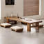 Table basse rectangulaire en bois massif 47,24 po-108974049