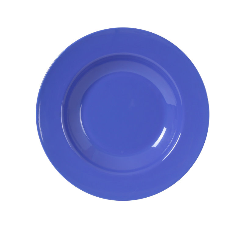 Mélamine Milestone 16 oz liq. Plat à pâtes, Bleu, 13 oz