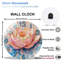Horloge murale en verre 12 po