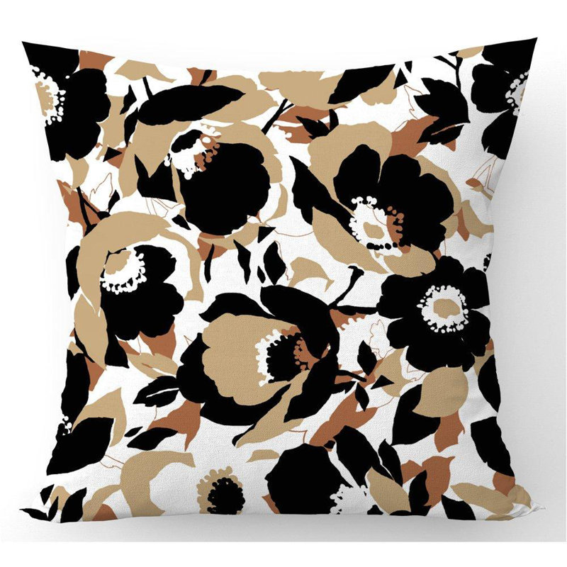 Suze Floral Square Cushion
