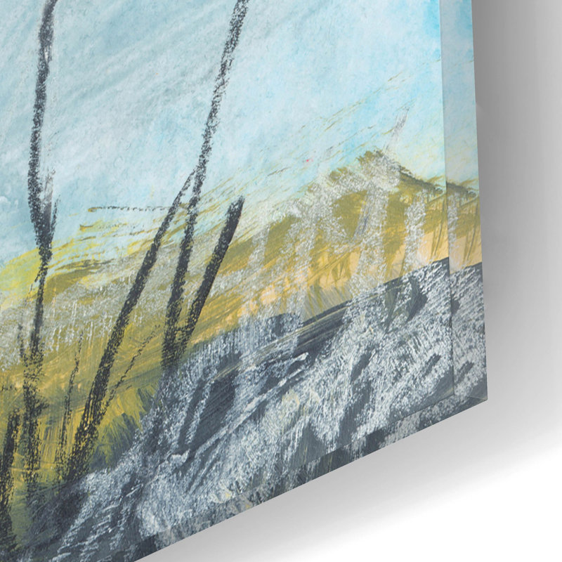 «Wandering No. 2» par Jan Weiss, art mural en verre acrylique, H 12 po x l 16 po x P 0,13 po
