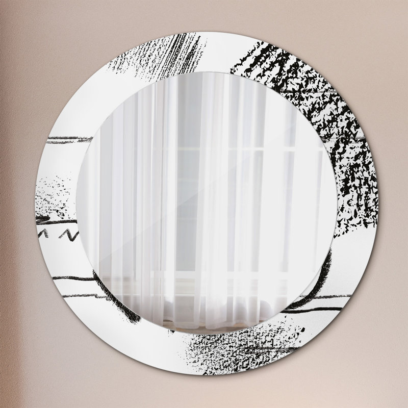 Huldar Glass Flat Wall Mirror