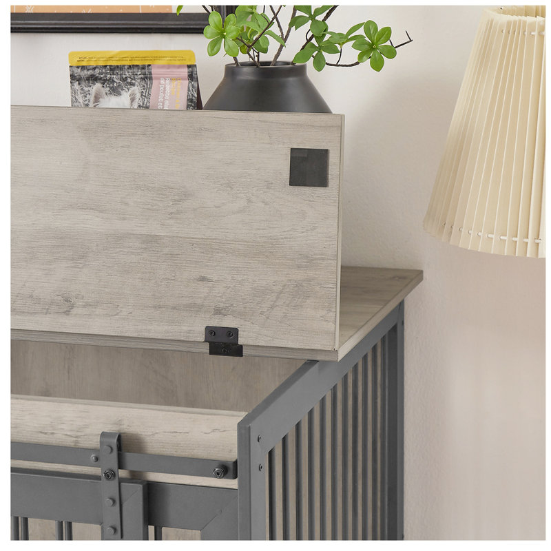 Table d'appoint sur roulettes Furniture, Gris