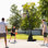 Freeport Park Giglio Adjustable Height 107cm W Steel Portable Full-Size Basketball Hoop