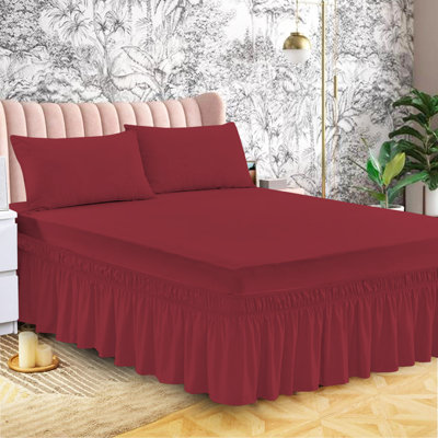 Bel Tailored Wrap Around Bed Skirt