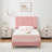 Velvet Upholstered Platform Bed Frame With Headboard-175834364