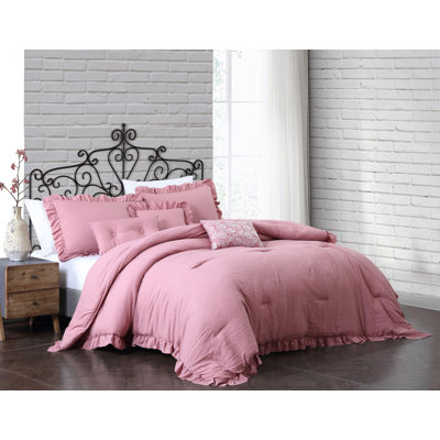 Ensemble d'édredon réversible en microfibre 3 pièces Davina