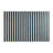 HorizontalStripes Gray Indoor and Outdoor Area Rug-67574684