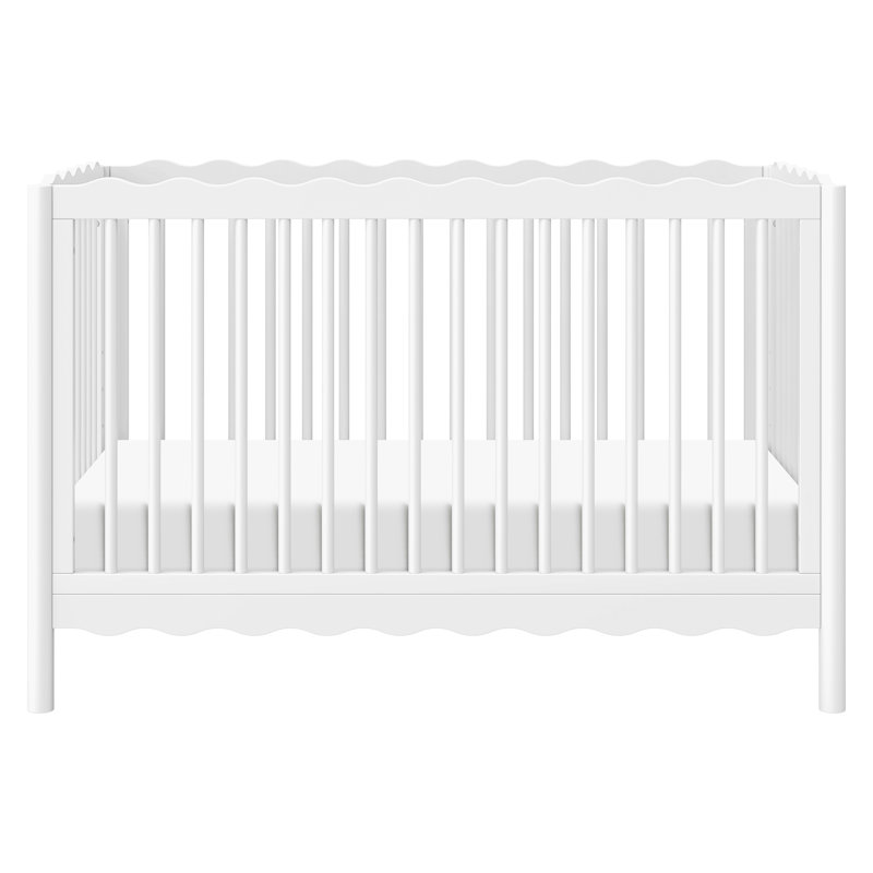 Swell 4-in-1 Convertible Crib, White