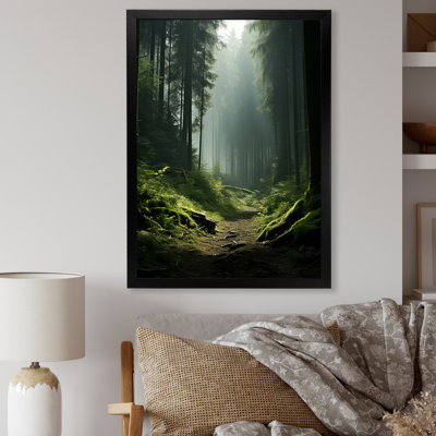 «Deep Into The Forest» - art mural forêt