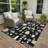 Machine Washable Indoor/Outdoor Juliet ACN2393 Mid-Century Modern Rug-973690918