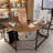 L-Shaped Metal Base Computer Desk-965506805-965506815