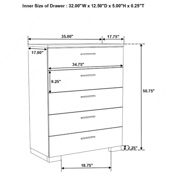 Dimensions du produit