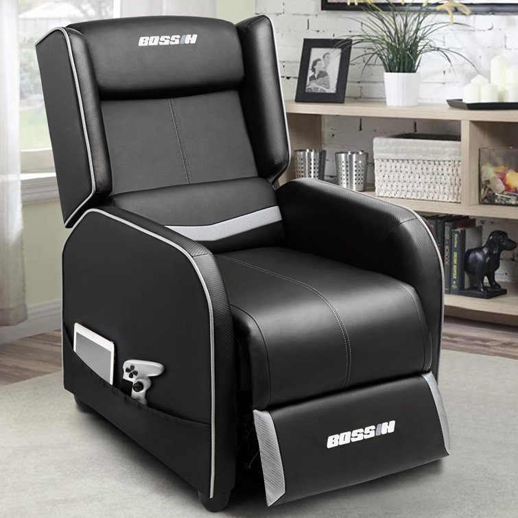 BOSSIN Adjustable Reclining Ergonomic Rocker Game Chair